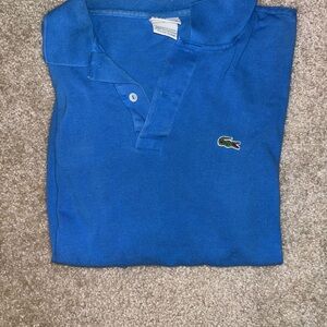 Lacoste Vibrant Blue Polo Shirt